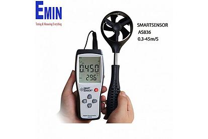 Đánh giá kỹ thuật máy đo tốc độ gió SMARTSENSOR AS836