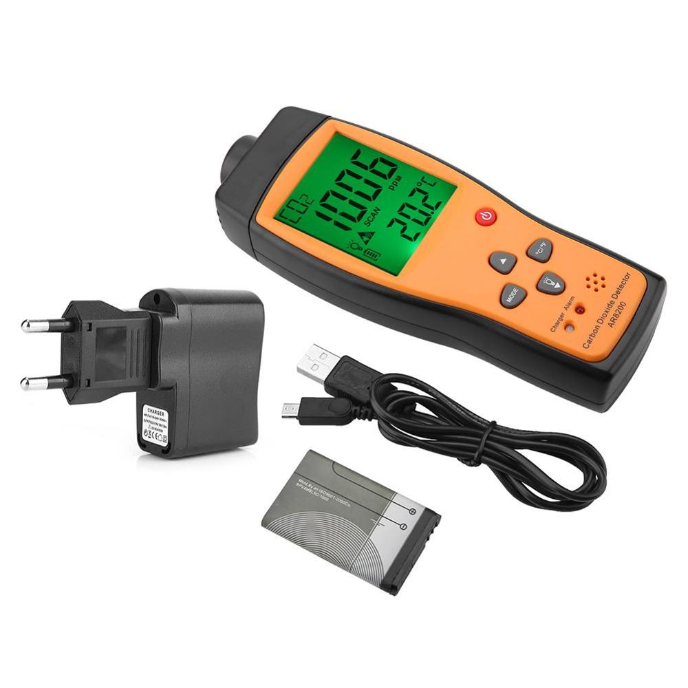 Đánh giá kỹ thuật máy phát hiện khí CO2 Smartsensor AR8200