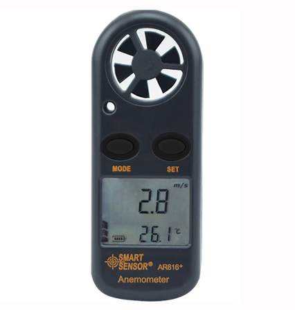 Đánh giá kỹ thuật máy đo tốc độ gió SMARTSENSOR AR816+