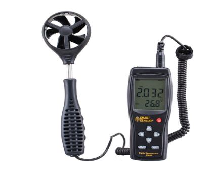 Đánh giá kỹ thuật máy đo tốc độ gió Smartsensor AS856