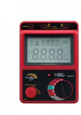 Đánh giá kỹ thuật máy đo điện trở cách điện SMARTSENSOR AR907A+