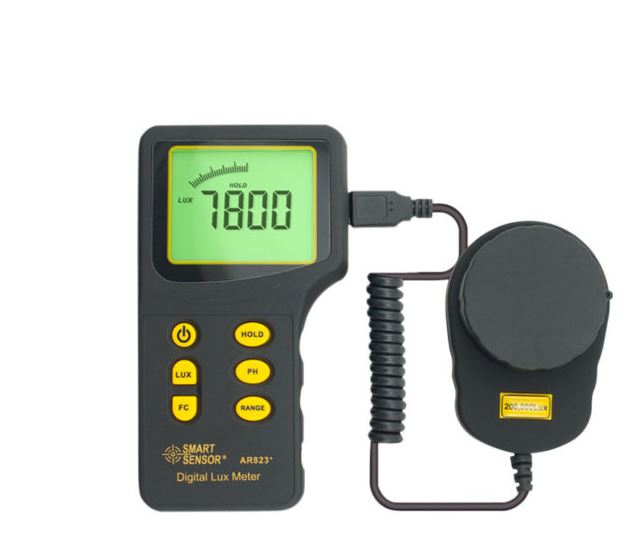 Đánh giá chuyên sâu máy đo cường độ ánh sáng SMARTSENSOR AR823+